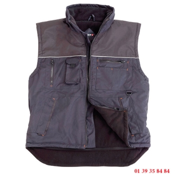 GILET POLYESTER -SINGER SAFETY - Marine/noir