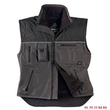 GILET POLYESTER -SINGER SAFETY - Noir/gris anthracite