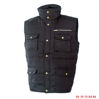GILET POLYESTER/COTON -SINGER SAFETY - Noir