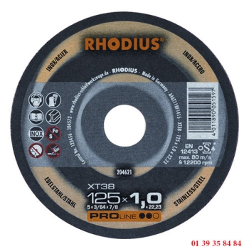 DISQUES A TRONCONNER LES INOX - RHODIUS
