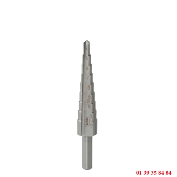 FRAISE ETAGEES - SCHILL - POUR TÔLE - 4 A 12 MM