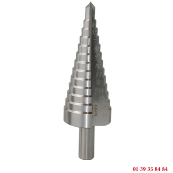 FRAISE ETAGEES - SCHILL - POUR TÔLE - 6 A 30 MM