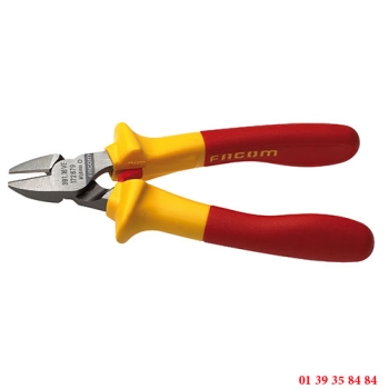 PINCE COUPANTE - FACOM L ORIGINAL- ''CUIVRE'' ISOLEE 1000V