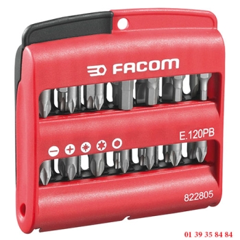COFFRET DE 28 EMBOUTS L'ORIGINAL - FACOM - POUR PERCEUSE-VISSEUSE