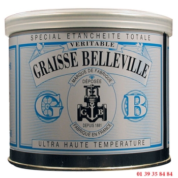 GRAISSE - BELLEVILLE - BLEUE (PATE D'ETANCHEITE) HAUTE TEMPERATURE JUSQU'A 400°C