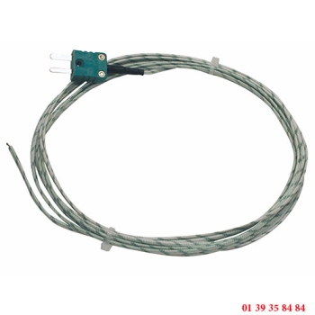 SONDE SOUPLE THERMOCOUPLE K - Longueur 2 m