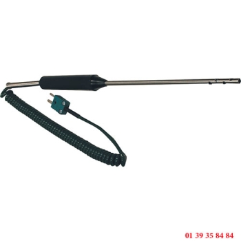 SONDE D'AMBIANCE THERMOCOUPLE K - Longueur 150 mm - Ø 5 mm