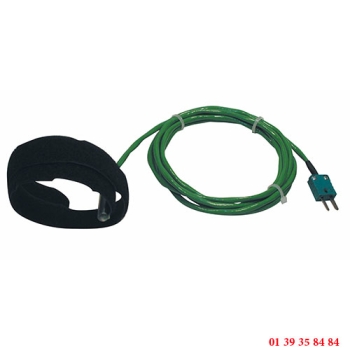 SONDE VELCRO THERMOCOUPLE K - Longueur 2 m