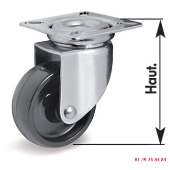 ROULETTE POLYAMIDE CAHPE ZINGUEE - Spécial collectivités- Charges lègéres