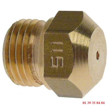 INJECTEUR GAZ - BERTOS - Ø trou 1.15 mm