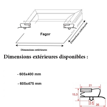 JOINT MAGNETIQUE ADAPTABLE FAGOR MODELE 2