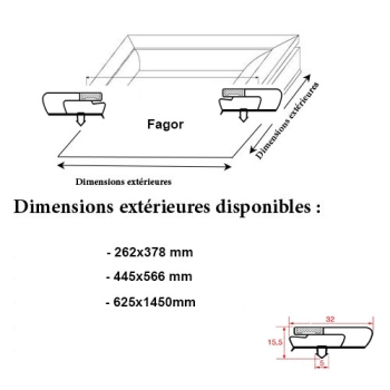 JOINT MAGNETIQUE ADAPTABLE FAGOR