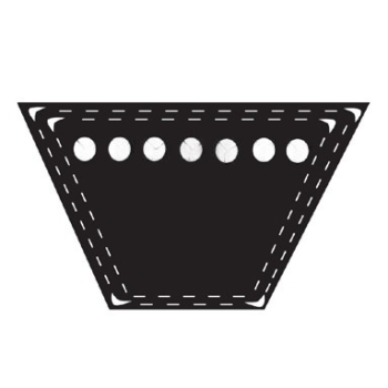 COURROIE TRAPÉZOIDALE LARGEUR 8 MM