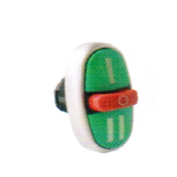 TRIPLE BOUTON POUSSOIR - 2 VERT+1 ROUGE - IP67