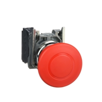 BOUTON POUSSOIR D ARRET D URGENCE SCHNEIDER TELEMECANIQUE