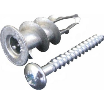 BOITE DE 100 CHEVILLES PLAK METAL (SANS PERCAGE)