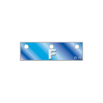 VITRE DE FOUR-3 PERCAGES  - EPAISSEUR 8 MM