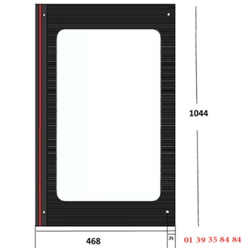 VITRE, RP-10, 40xXX, extérieure