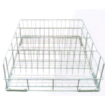PANIER A VERRES INCLINES 500X500X170 MM