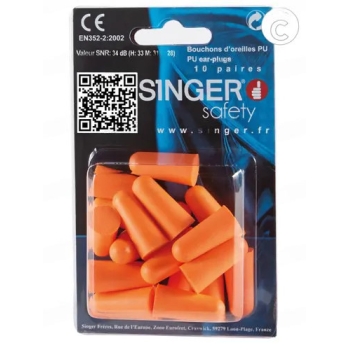 BOUCHONS D OREILLES SINGER SAFETY