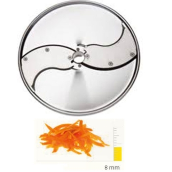 PLATEAU EFFILEUR INOX LAME EN "S" - 2 x 8 MM - DITO SAMA - pour coupe-légumes TRK - TRS - TR210