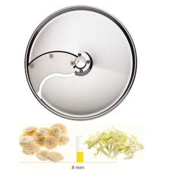 PLATEAU TRANCHEUR INOX - 8 MM - DITO SAMA - pour coupe-légumes TRK - TRS - TR210