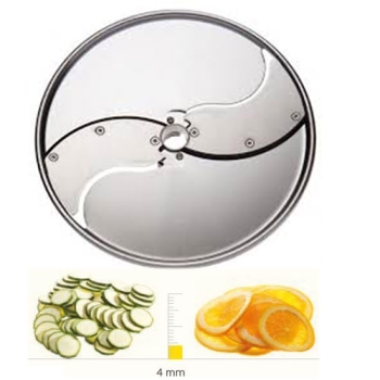 PLATEAU TRANCHEUR INOX - 4 MM - DITO SAMA - pour coupe-légumes TRK - TRS - TR210