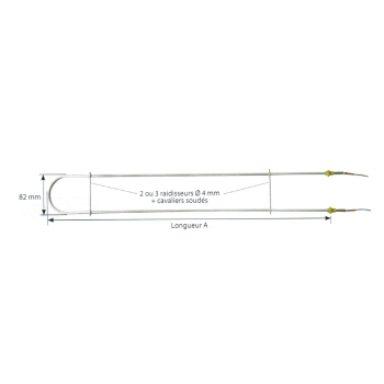 Roulement pour couteaux : inox, laiton et céramique dimension Diam 8mm