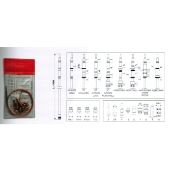 THERMOCOUPLE GAZ UNIVERSEL