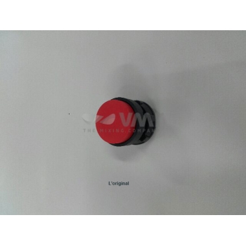 TÊTE BOUTON POUSSOIR ROUGE POUR PH402