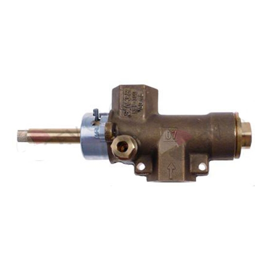 ROBINET GAZ ENTREE GAZ 1/2''