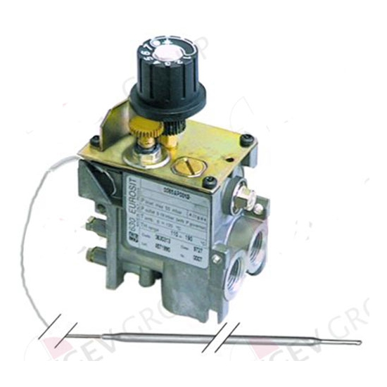 THERMOSTAT GAZ EUROSIT TEMPERATURE MAXI 190°C