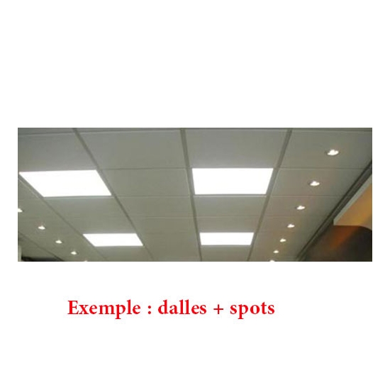 DALLES CARREES-LED-LABORATOIRE-4000K