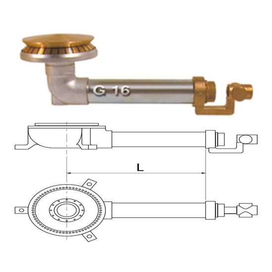 BRÛLEUR COMPLET TYPE 862