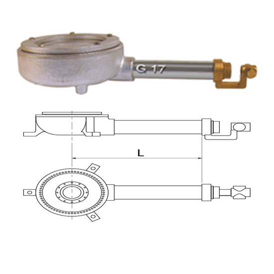 BRÛLEUR COMPLET  TYPE 1030