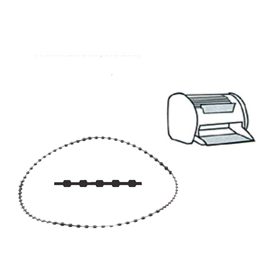 COURROIE CRANTEE DOUBLE FACE - ADAPTABLE  FACONNEUSE MARCHAND BONGARD