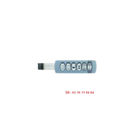 CLAVIER A MEMBRANE - BEZZERA - 132 mm