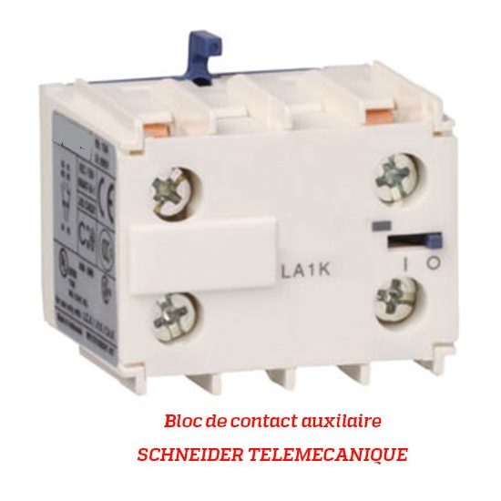 BLOC DE CONTACT AUXILIAIRE - SCHNEIDER TELEMECANIQUE - Type LA1K