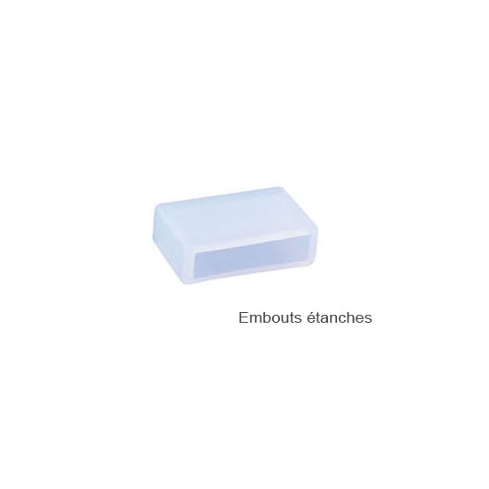 EMBOUT ETANCHE POUR RUBAN LED-ADHESIF-IP65