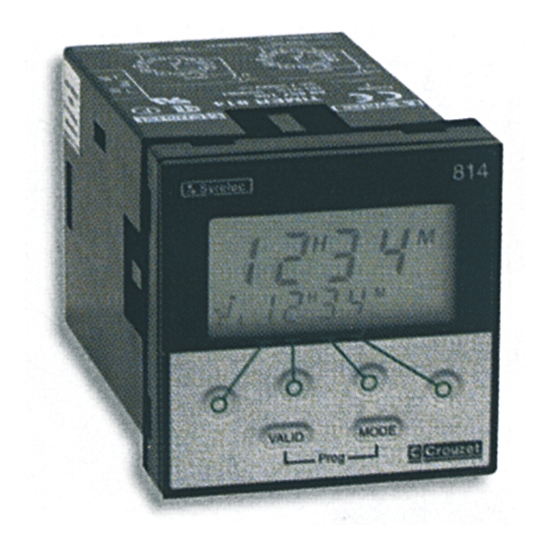 TEMPORISATEUR TIMER CROUZET