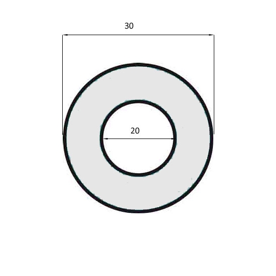 JOINT DE VITRE POUR FOUR REAL DIAMETRE 30 MM