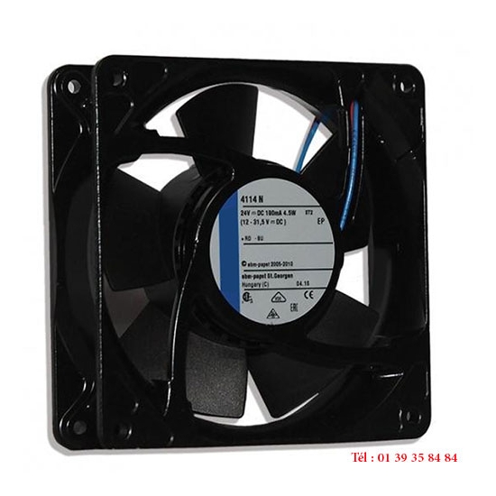  VENTILATEUR  COMPACT - COURANT CONTINU - EBMPAPST - TYPE 4114N