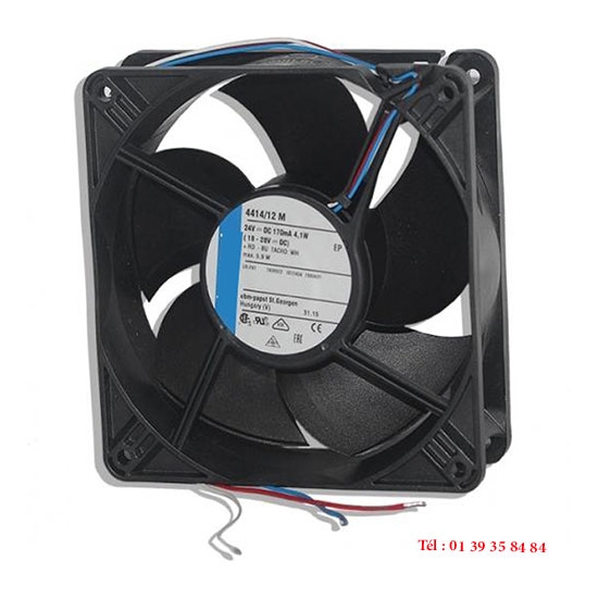  VENTILATEUR COMPACT - COURANT CONTINU - EBMPAPST - TYPE 4414/12M