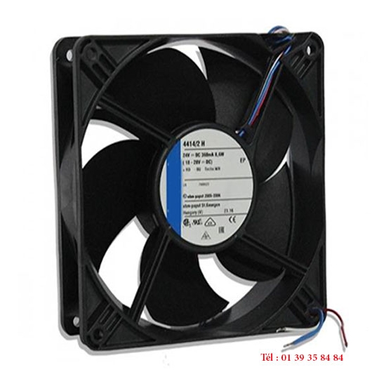  VENTILATEUR COMPACT - COURANT CONTINU - EBMPAPST - TYPE 4414/2H