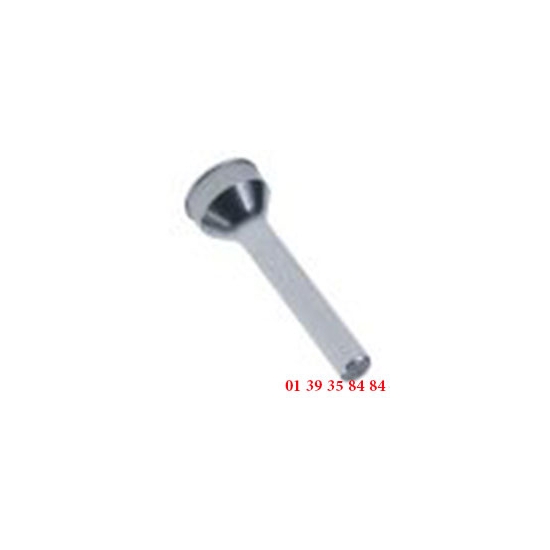 ARBRE ALUMINIUM - SIRMAN -  Ø 10 MM - L. 76.5 MM