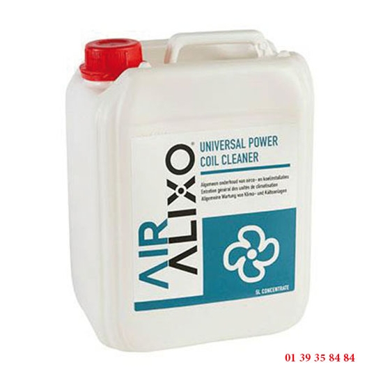 NETTOYANT -  POUR UNITE DE CLIMATISATION ET FRIGORIFIQUE - 5L ADAPTABLE AIR ALIXO