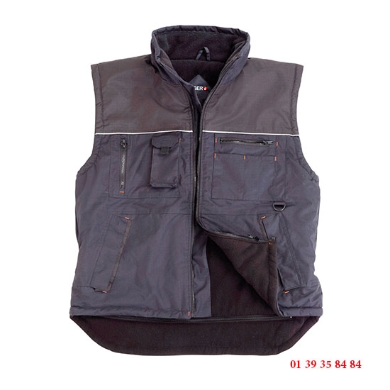 GILET POLYESTER L'ORIGINAL - SINGER SAFETY - Marine/noir