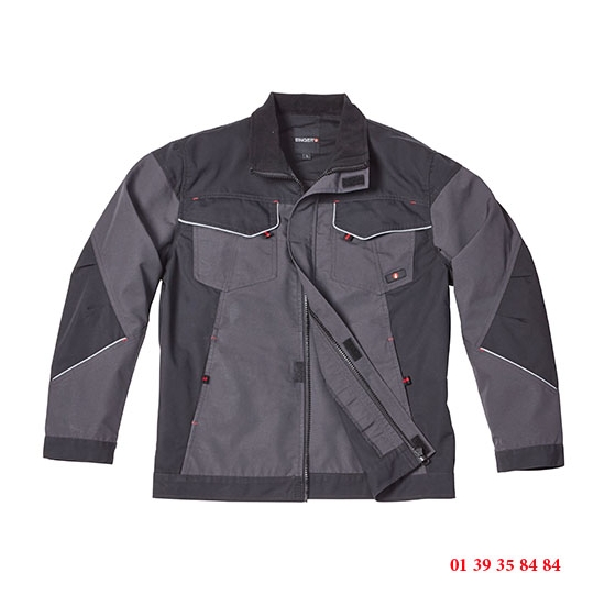 VESTE DE TRAVAIL L'ORIGINAL -SINGER SAFETY -  POLYESTER/COTON