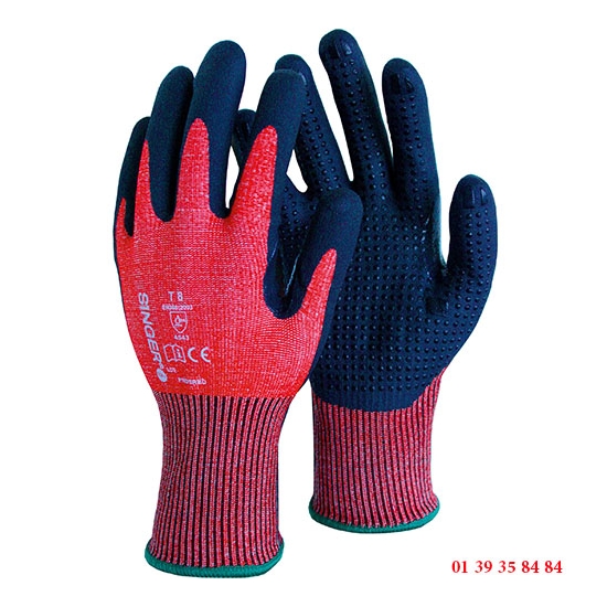 GANTS DE PROTECTION L'ORIGINAL - SINGER SAFETY - AVEC RENFORT