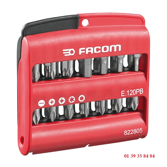 COFFRET DE 28 EMBOUTS L'ORIGINAL - FACOM - POUR PERCEUSE-VISSEUSE